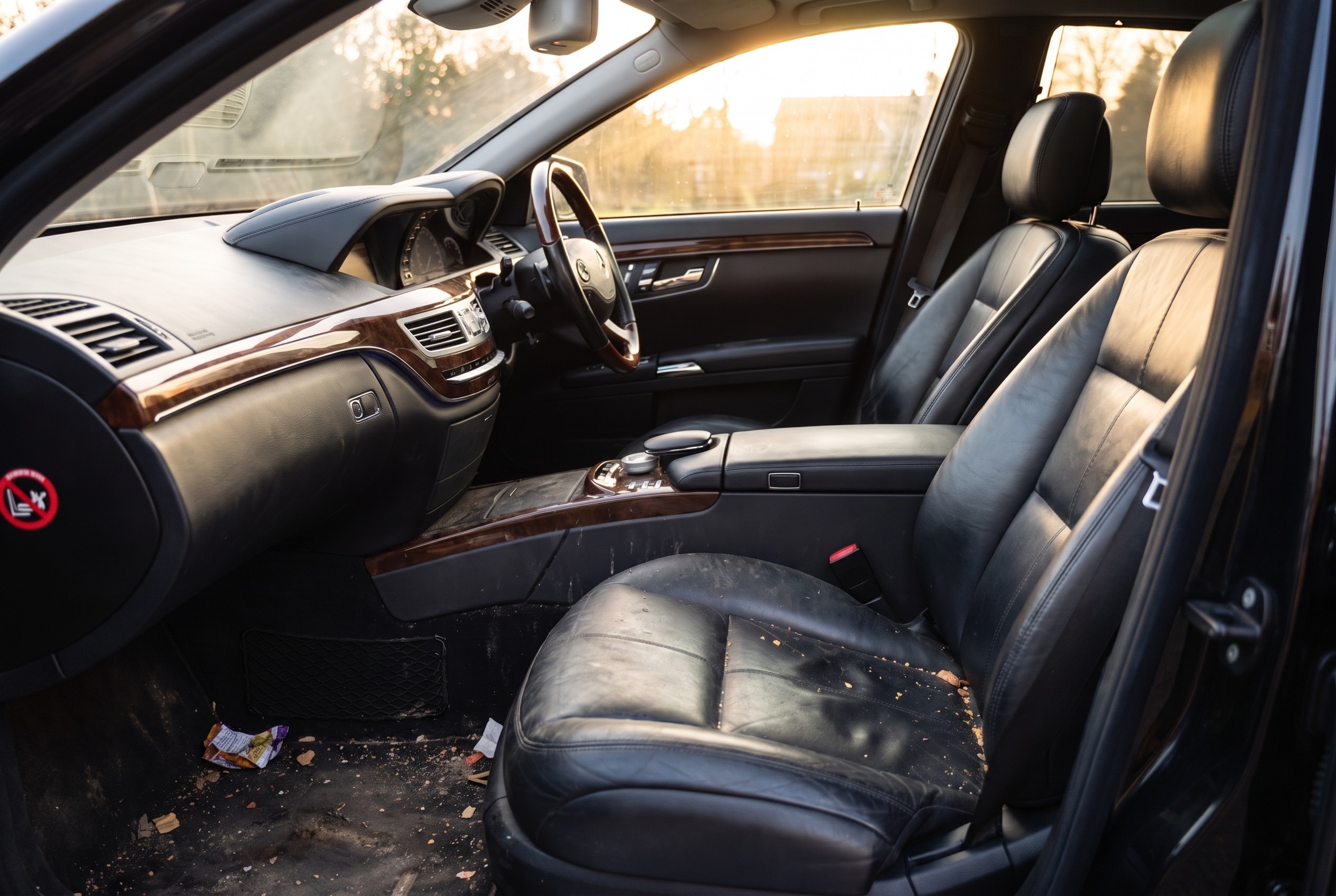 Interior before